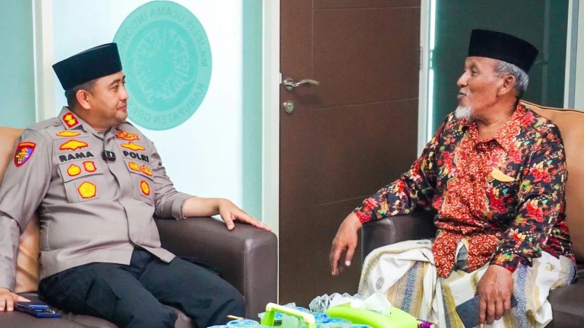 Silaturahim ke MUI Gresik, Kapolres Gresik Bahas Keselamatan dan Ketertiban Lalu Lintas
