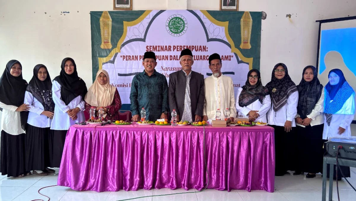 Adakan Seminar Perempuan, MUI Dukun Ajak Perhatikan Akhlak Anak