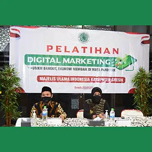 Pelatihan Digital Marketing MUI Gresik, Pengusaha Harus Bermental Baja