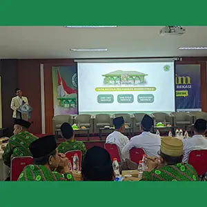 MUI Gresik Paparkan Strategi ABDG Maksimalkan Layanan Umat ke MUI Bekasi