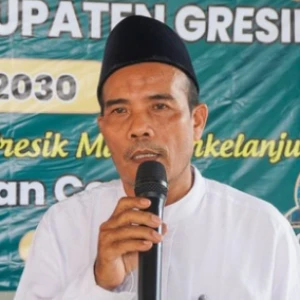Emban Amanah Ketua MUI Cerme, H. Masidi Awali dengan Mengucap Bismillahi Tawakkaltu