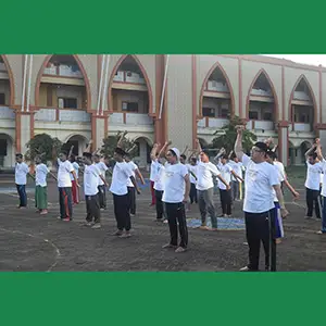 Serunya, Senam Bela Negara Pendidikan Kader Ulama MUI Gresik