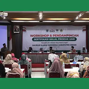MUI Gresik Beri Pendampingan UMKM Sertifikasi Produk Halal 