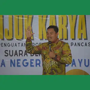 KPU Gresik Sosialisasikan Tahapan Pemilu di SMA Negeri 1 Sidayu