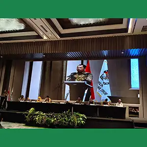 KPU Gresik Hadiri Rapim di Surabaya, begini pesan ketua KPU Jawa Timur