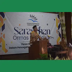 Sarasehan Anti-Narkoba, Bupati: Saya Optimis Gresik Bisa Zero Narkoba