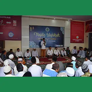 Ratusan Santri at-Taubah Rutan Gresik Khusyuk Istigotsahan Bersama MUI Gresik