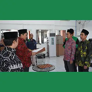 KPU  Gresik  Lantik Syibro Mulisi Jadi PPK  Kebomas