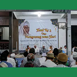 1.000 Hari Almaghfurlah KH. Robbach Masum, Kiai Farhan Ajak Teladani Akhlaq