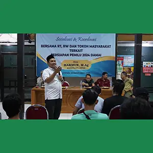 KPU Blusukan Desa Sukorejo Ajak Warga Sambut Pemilu dengan Bahagia