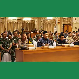Hadiri Rakor Forkopimda, KPU Paparkan Kesiapan Pemilu 2024