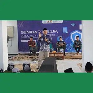 Seminar UNKAFA Gresik, KPU dan Bawaslu Bahas Antisipasi Cyber Crime dalam Pemilu