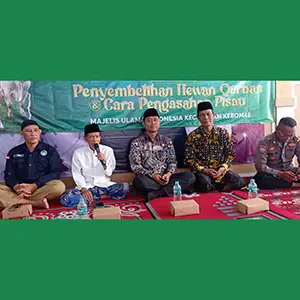 Persiapan Idul Qurban, MUI Kebomas Gelar Pelatihan Penyembelihan Beserta Praktiknya