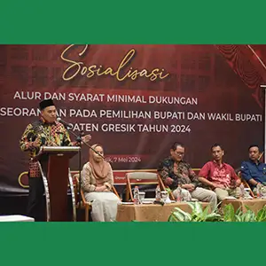 Calon Perseorangan Bupati Gresik Harus Penuhi Minimal 72.150 Dukungan