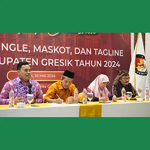 KPU Gresik Segera Luncurkan Maskot, Jingle dan Tagline Pilkada Gresik 2024
