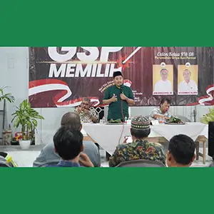 Usung Program Kampung Mandiri, Andjangsono Terpilih Jadi Ketua RW 08 Perum GSP