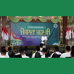 Pengukuhan MUI Gresik, Wakil Bupati Gresik Berharap Sinergi MUI dan Pemkab Terus Dilanjutkan