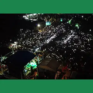 Peletakan Batu Pertama RSNU Gresik Diiringi Lantunan Sholawat Ribuan Nahdliyin