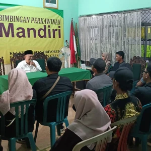 Suscatin KUA Driyorejo, MUI Ajak Calon Pengantin Mulai Rumah Tangga dengan Niat Lillah
