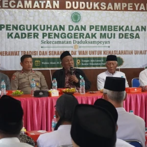 KP MUI Desa se-Kecamatan Duduk Sampeyan Resmi Dikukuhkan, Siap Perkuat Ukhuwah Islamiyah dan Wathaniyah di Tingkat Desa
