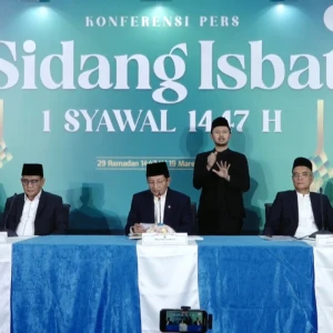 Pemerintah Tetapkan Idulfitri 1447 H Jatuh pada Sabtu 21 Maret 2026