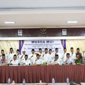 MUSDA MUI Driyorejo Tetapkan KH. Khoiruddin sebagai Ketua Terpilih