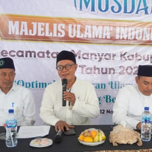 MUSDA MUI Manyar Tetapkan KH Su'udi Wafa Sebagai Ketua