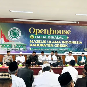 Dihadiri Bupati Gus Yani, Halal Bihalal MUI Gresik Teguhkan Kolaborasi Ulama-Umara di Tengah Ketidakpastian Global